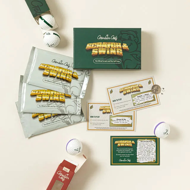 Scratch & Swing™ Scratch Off Golf Game (3 PACK)