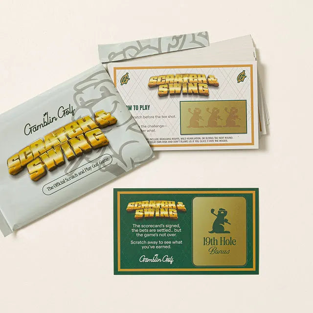Scratch & Swing™ Scratch Off Golf Game (3 PACK)