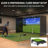 GoSports Golf Simulator Projector Cover - Floor Mounted Enclosure