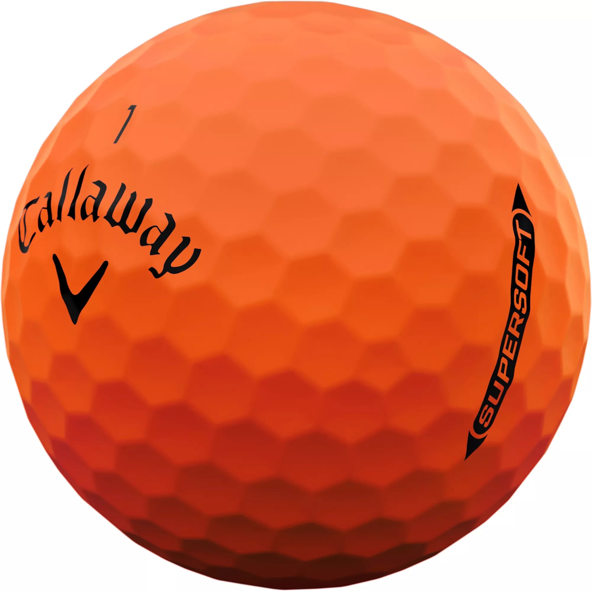 Callaway Supersoft Matte Orange 2025 Golf Balls