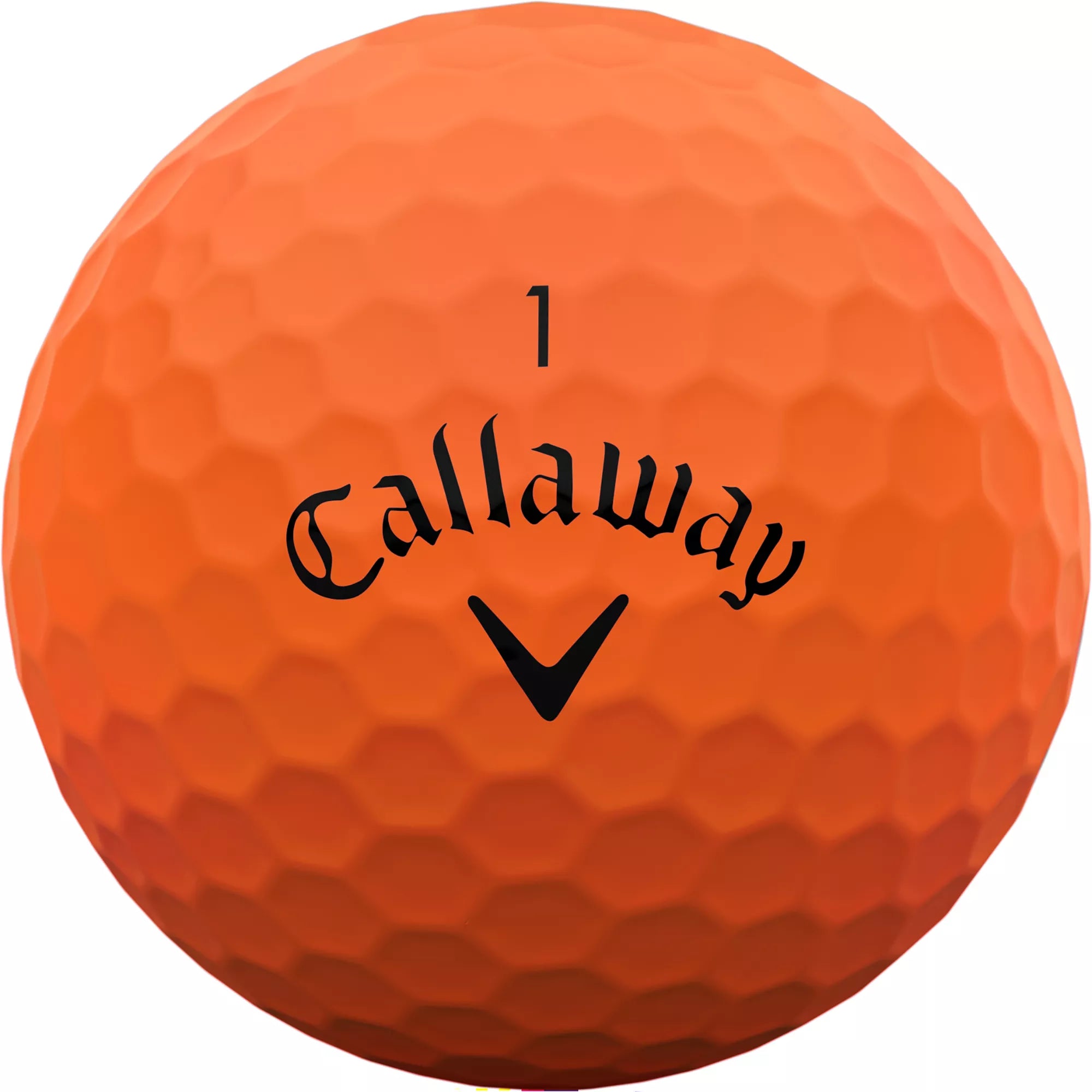 Callaway Supersoft Matte Orange 2025 Golf Balls