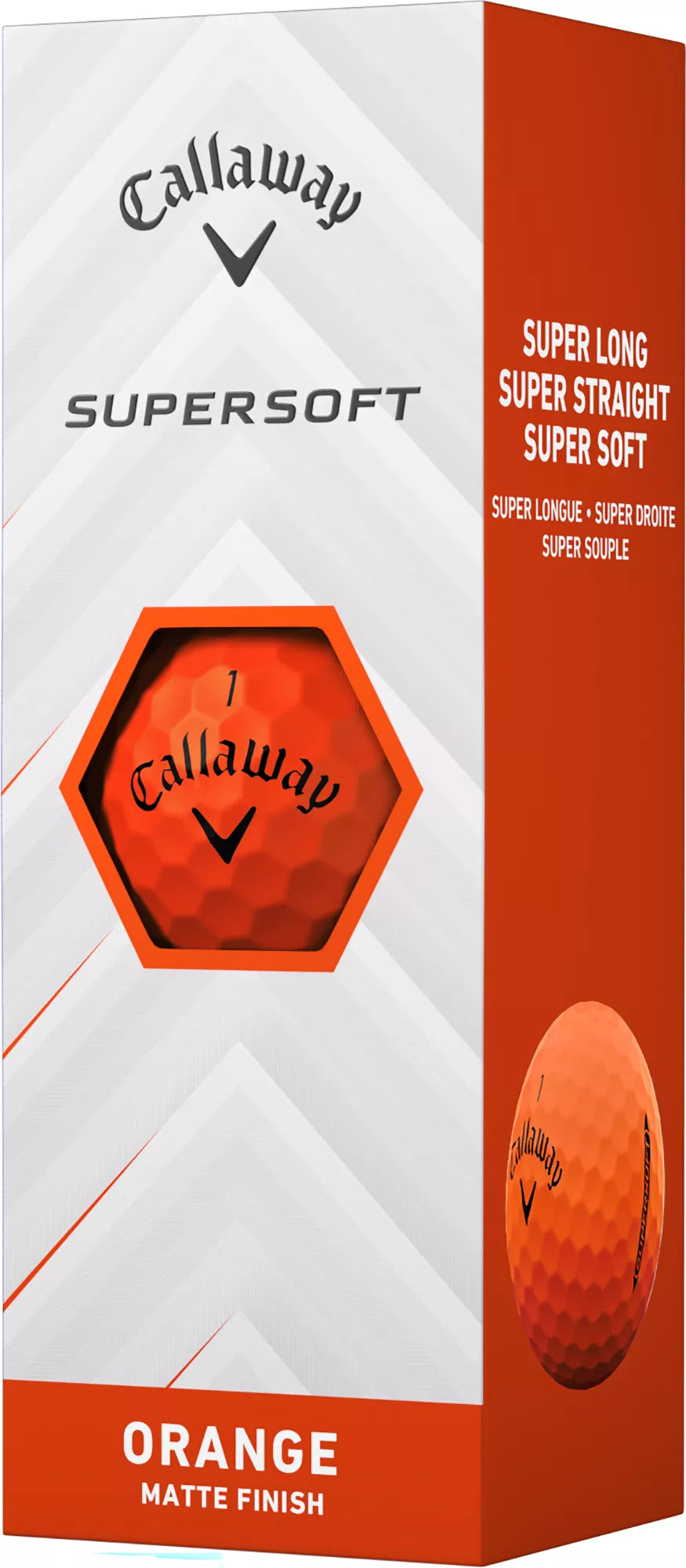 Callaway Supersoft Matte Orange 2025 Golf Balls