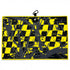 Hazard Hustle Golf Towel | 24” x 16” Microfiber Towel | Magnetic Clip & Carabiner | Premium Golf Accessory