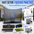 Golf Practice Net - Surface Wall (10ft x 7ft)
