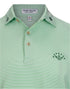 Scotty Cameron - Striped 7 Point Crown & Clover Polo Shirt