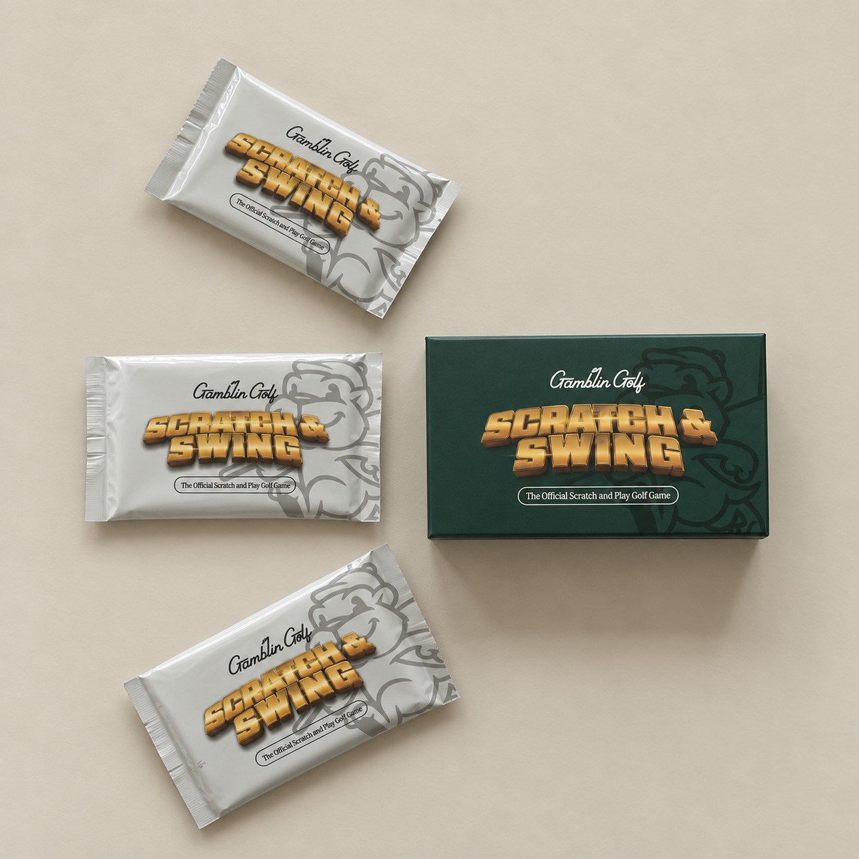 Scratch & Swing™ Scratch Off Golf Game