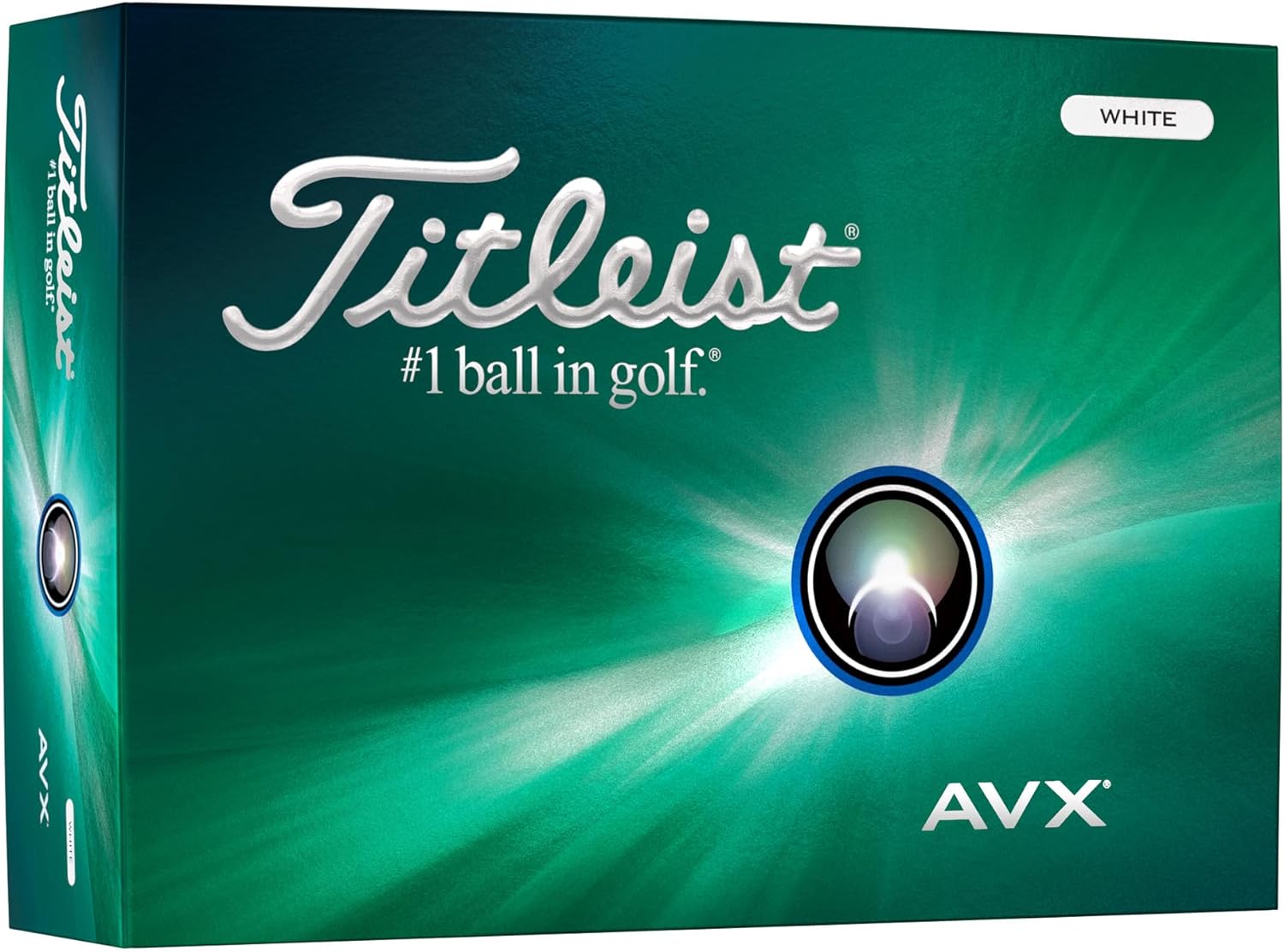 Titleist 2024 AVX Dozen White Golf Balls
