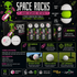 Space Rocks Distance Series Golf Balls | 2-Piece Surlyn Golf Balls | 12-Pack