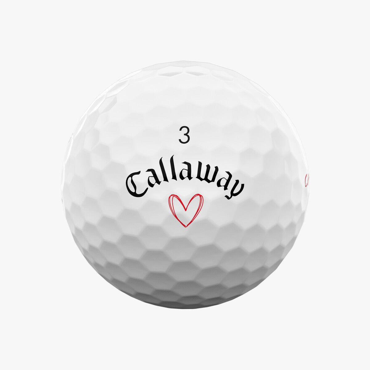Callaway Supersoft Love - Valentine's Day Golf Balls