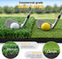 SwingRex 5x4FT Golf Practice Mat with Balls, Tees for Indoor & Outdoor Training