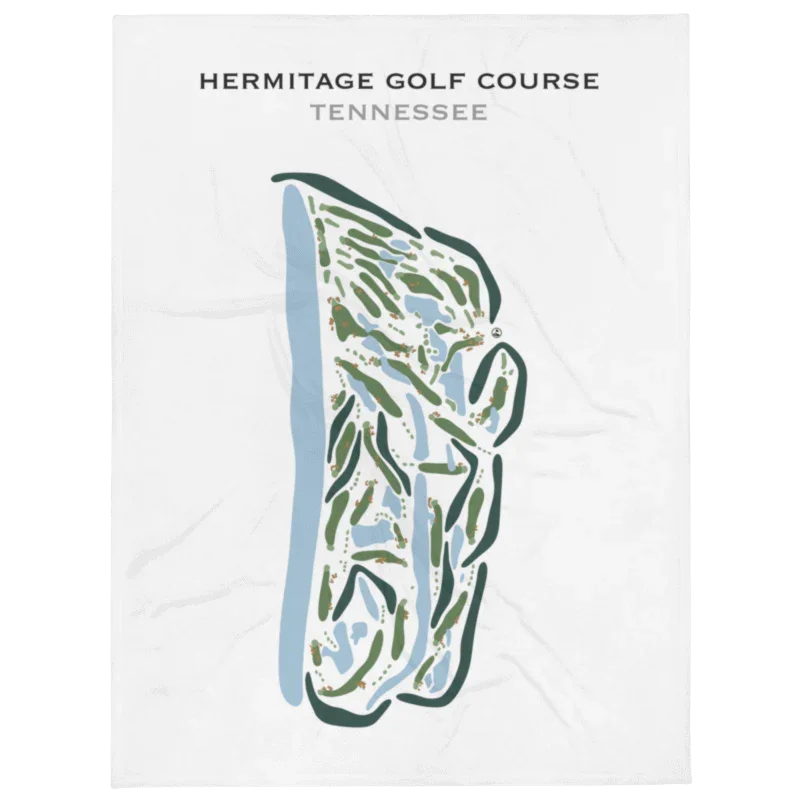 Hermitage Golf Course, Tennessee - Printed Golf Courses