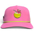 Coconut Cocktail Golf Hat | Snapback Cap | Built-in Magnetic Ball Marker Holder + Marker Included | Adjustable Coconut Cocktail