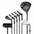 Lazrus Golf 8 pc Set - LAZ2 Driver, 6-PW Irons, 52° Wedge, Putter