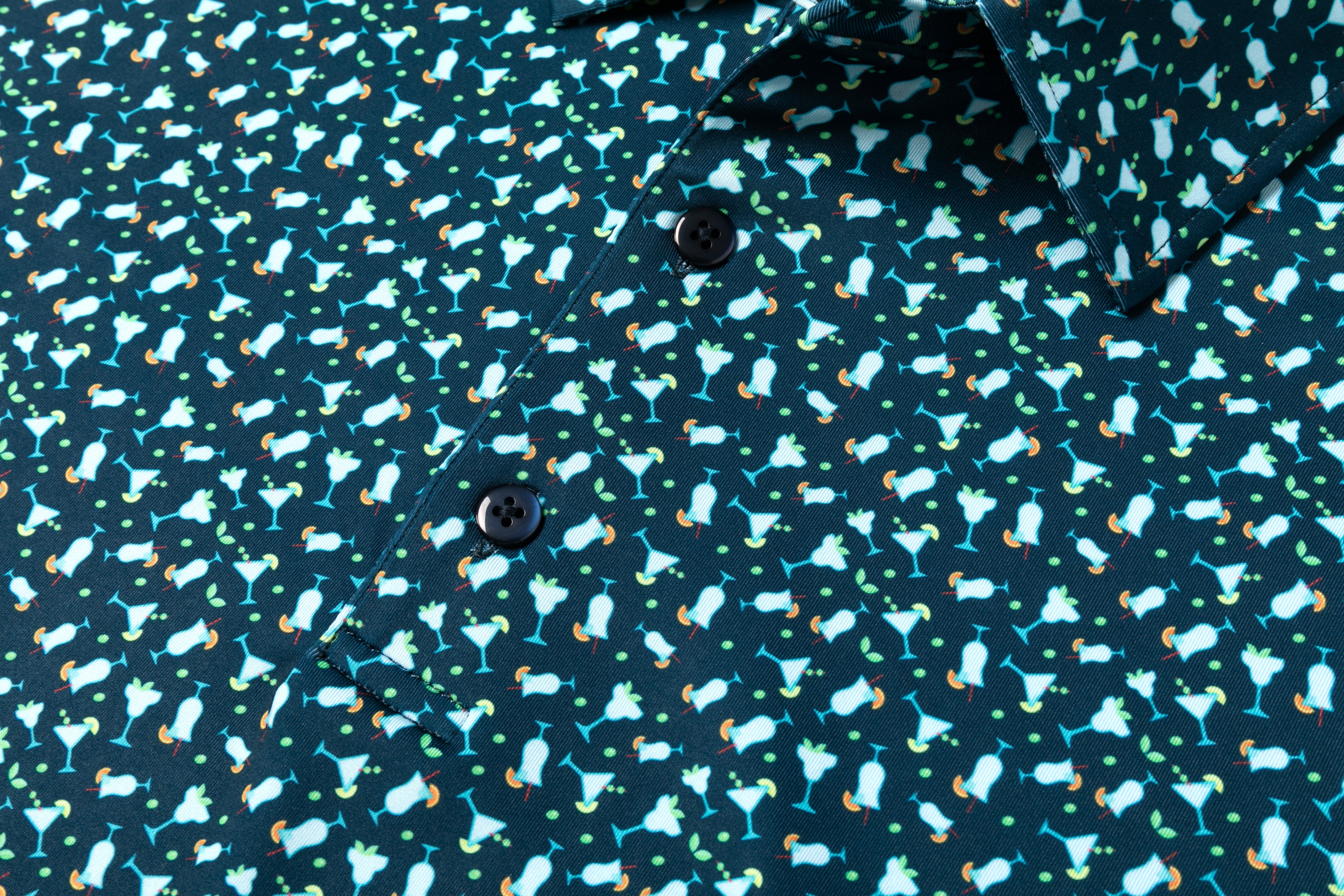 Cocktail Hour Men's Polo