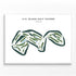 A.H. Blank Golf Course, Iowa - Printed Golf Courses