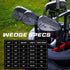 Ase BLACKOUT 3-Piece Wedge Set (52,56,60)