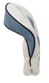 Classic Argyle Sky Blue Embroidered Driver Headcover by ReadyGOLF
