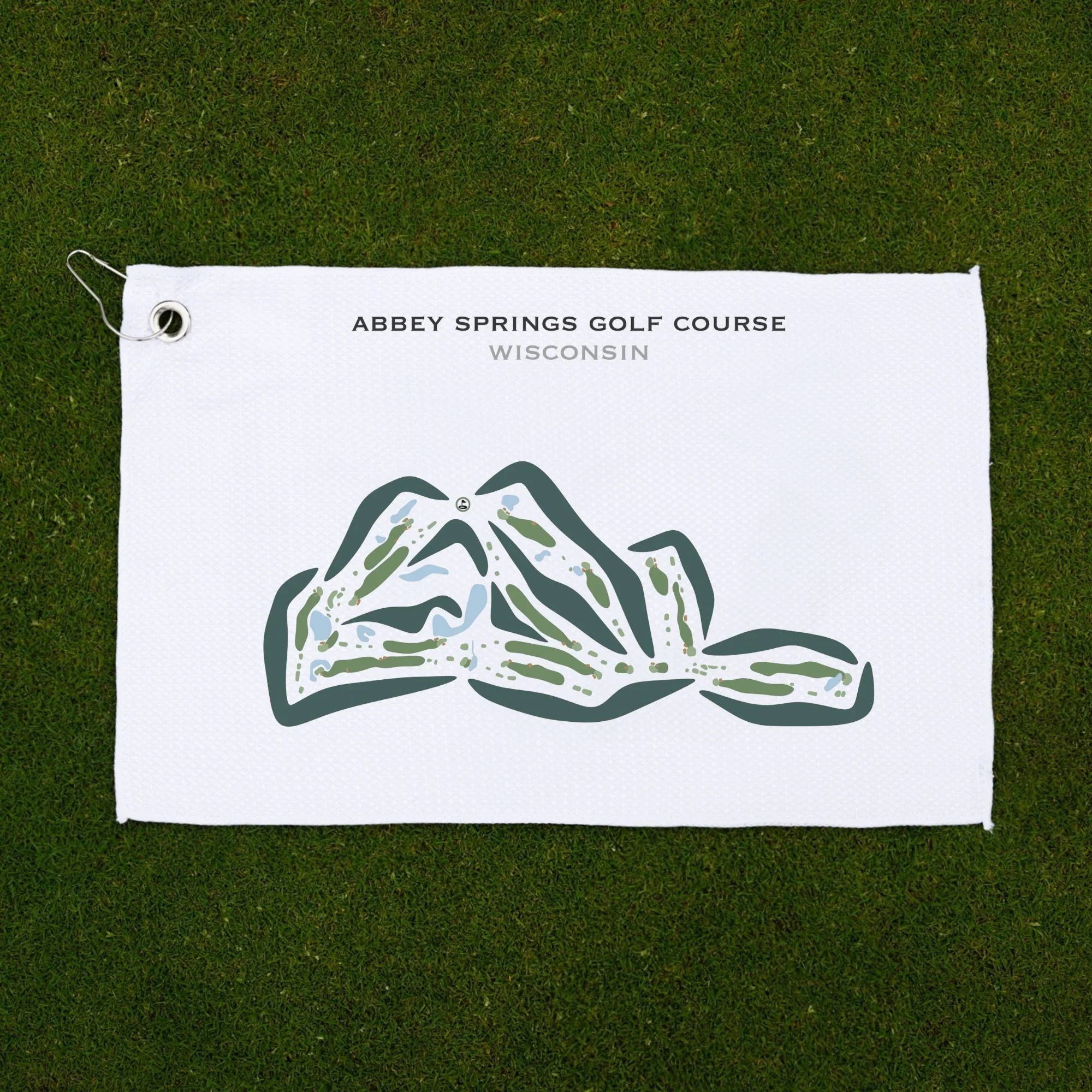 Abbey Springs Golf Course, Wisconsin - Printed Golf Courses