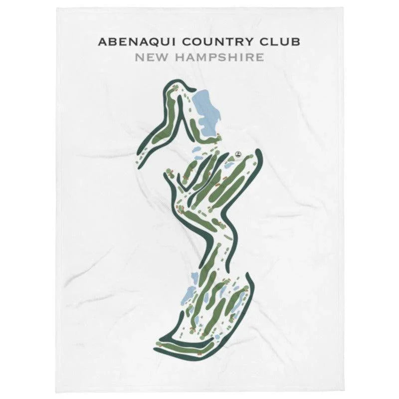 Abenaqui Country Club, New Hampshire - Printed Golf Course