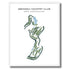 Abenaqui Country Club, New Hampshire - Printed Golf Course