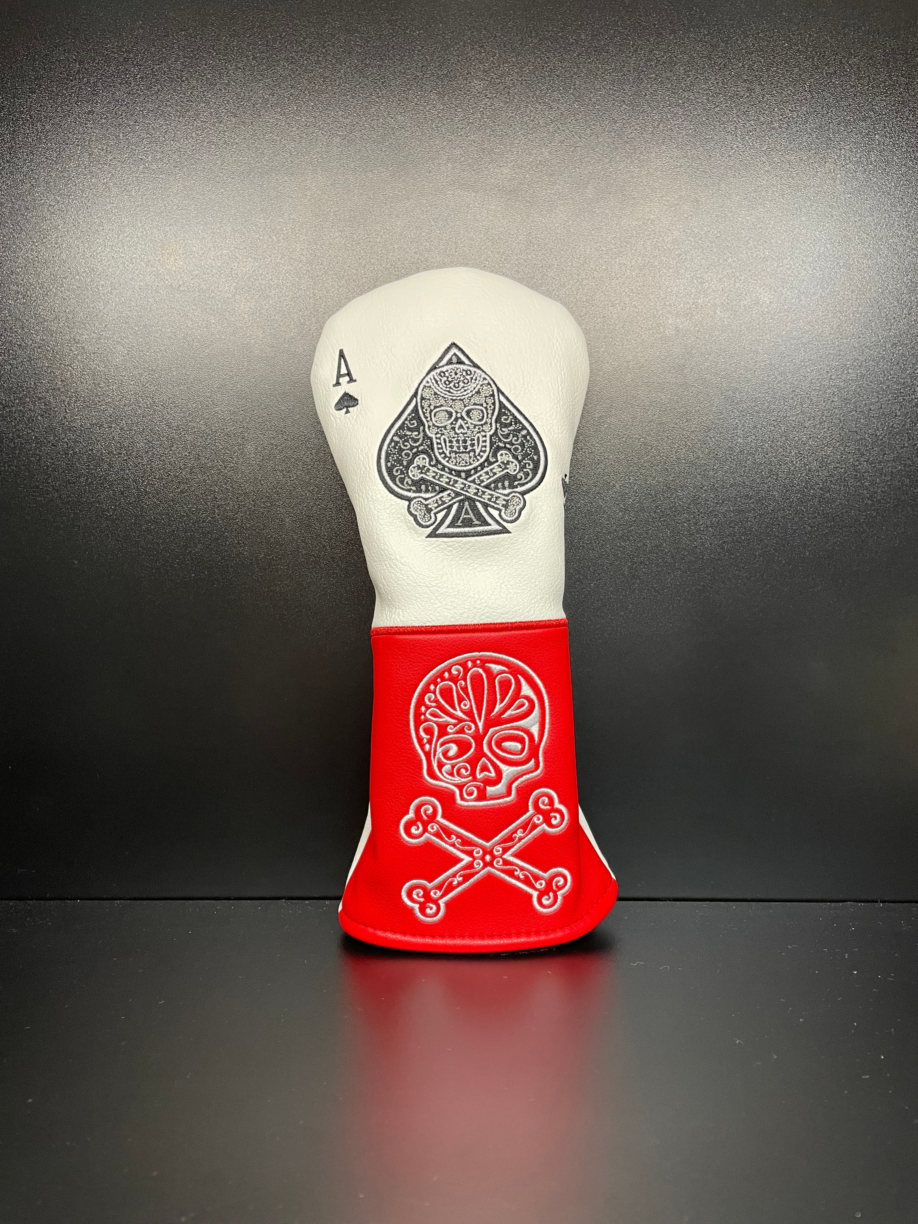 Ace Cross Skull Headcover