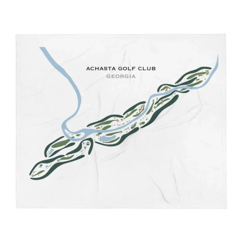 Achasta Golf Club, Georgia - Printed Golf Courses