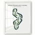 Adams Springs Golf Course, California - Printed Golf Courses