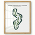 Adams Springs Golf Course, California - Printed Golf Courses