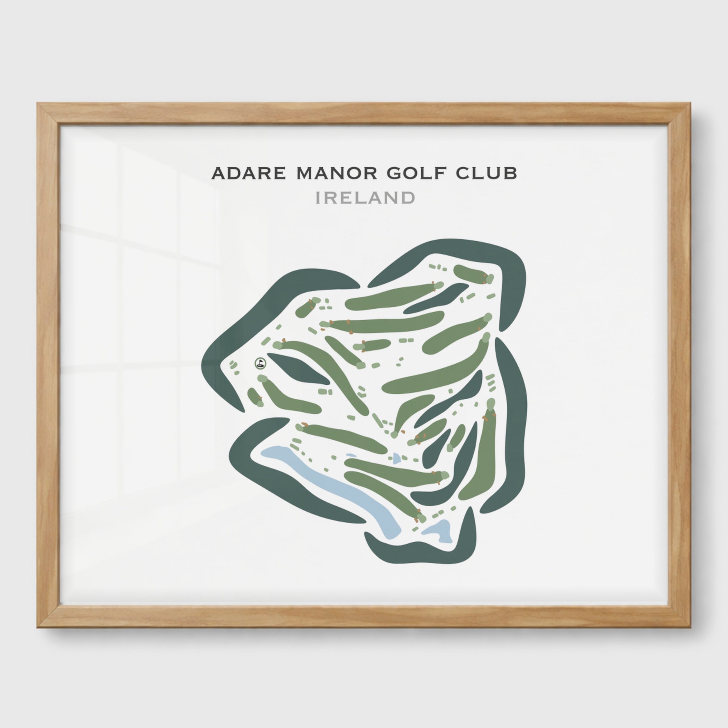 Adare Manor Golf Club, Ireland - Printed Golf Courses