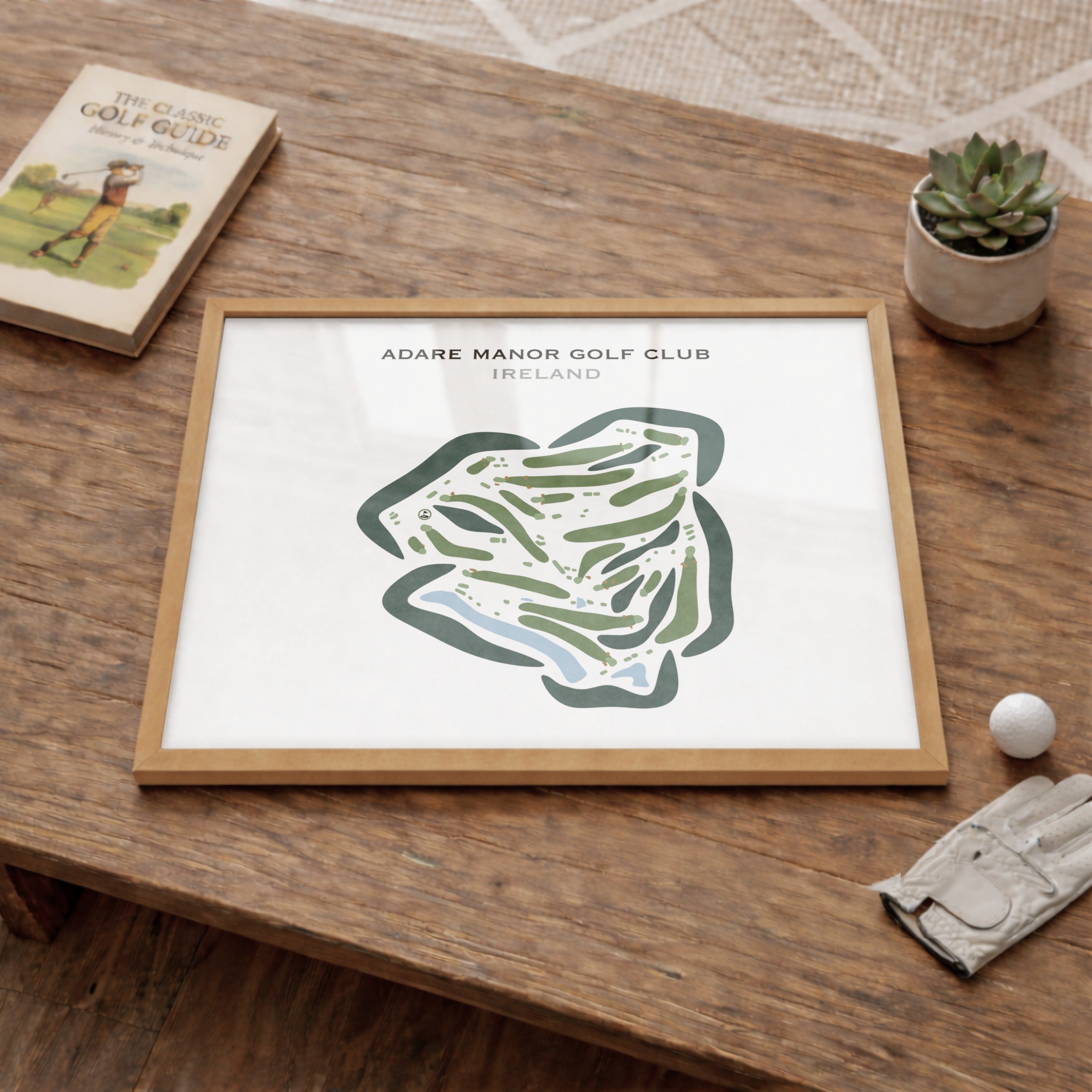 Adare Manor Golf Club, Ireland - Printed Golf Courses