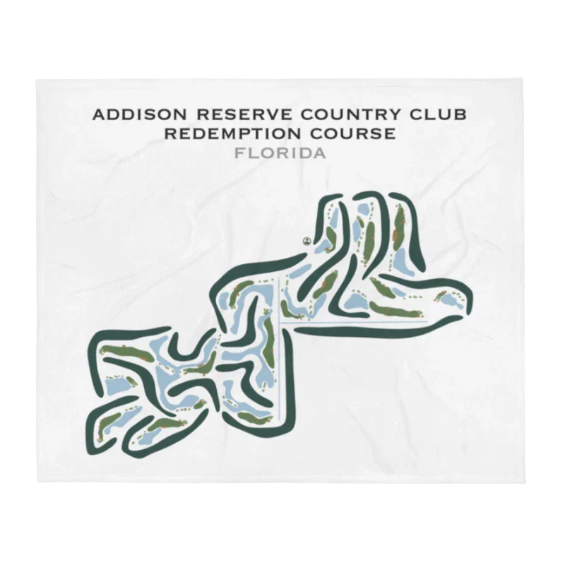Addison Reserve Country Club - Redemption Golf Course, Florida - Printed Golf Courses