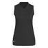 Adidas Women's Embossed Sleeveless Polo 2023 - Black