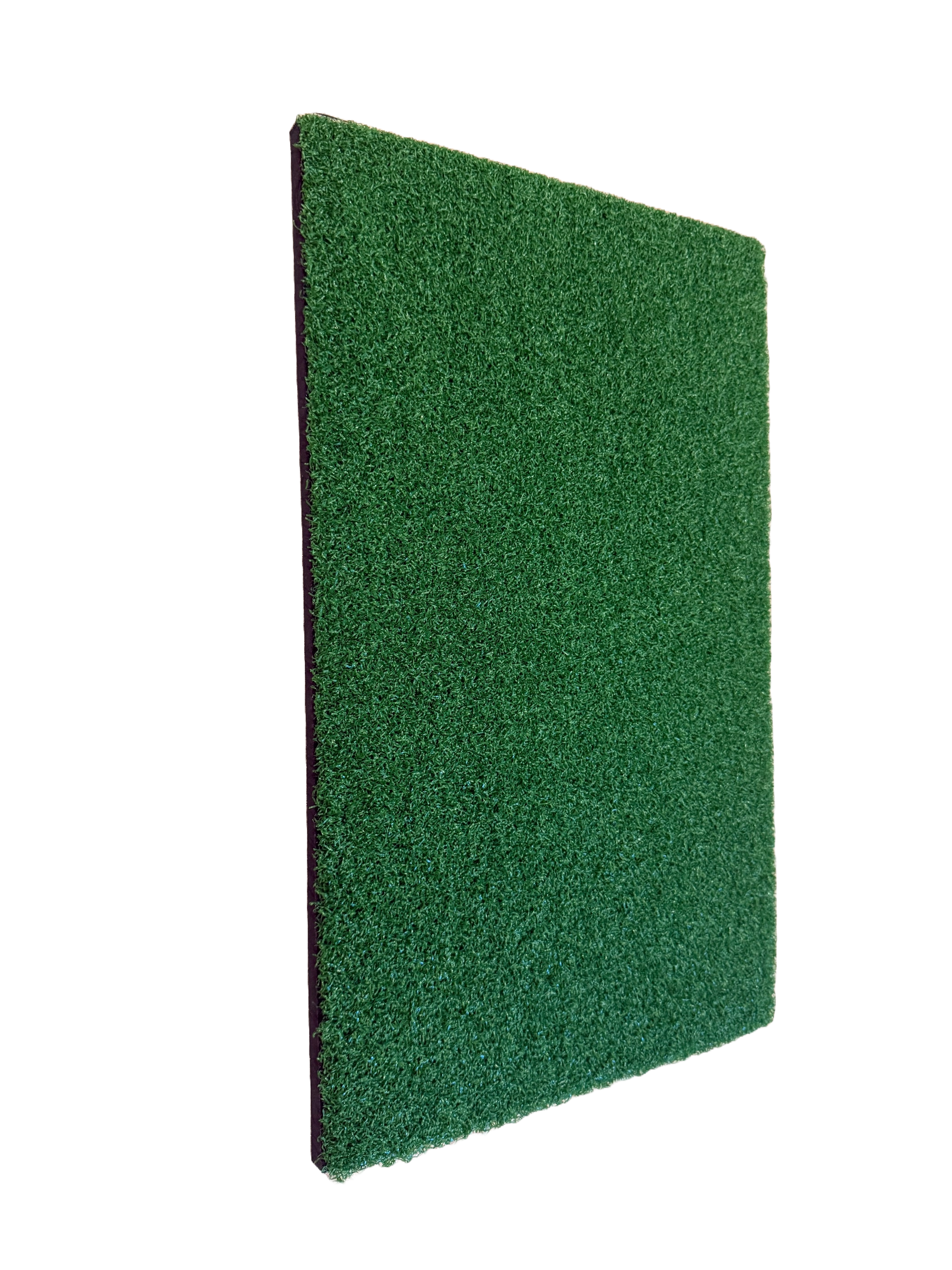 Golf Chipping Mat (16in x 10in) - Portable Practice Hitting Mat for Home with Real Turf