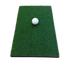 Golf Chipping Mat (16in x 10in) - Portable Practice Hitting Mat for Home with Real Turf