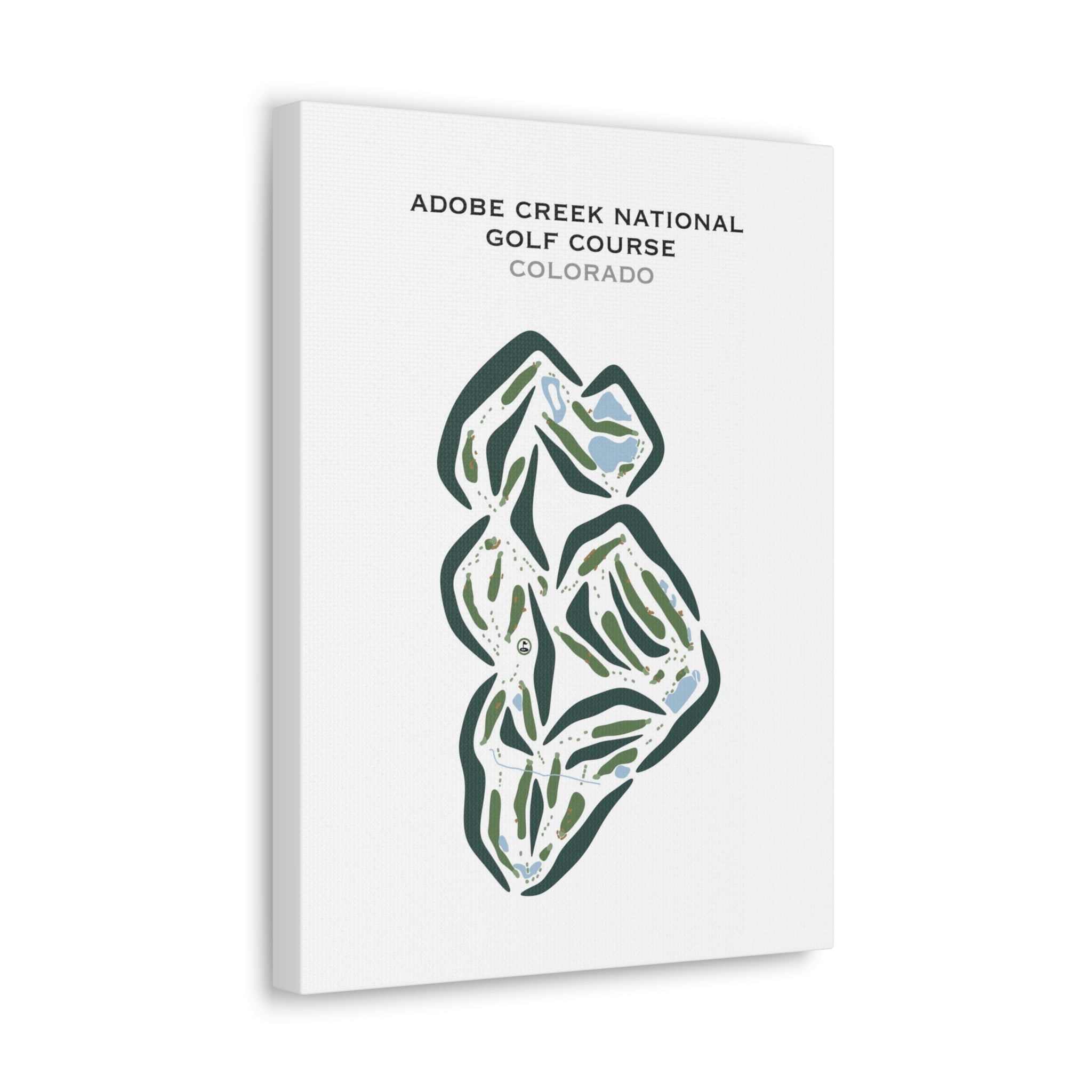 Adobe Creek National Golf Course, Colorado - Printed Golf Courses