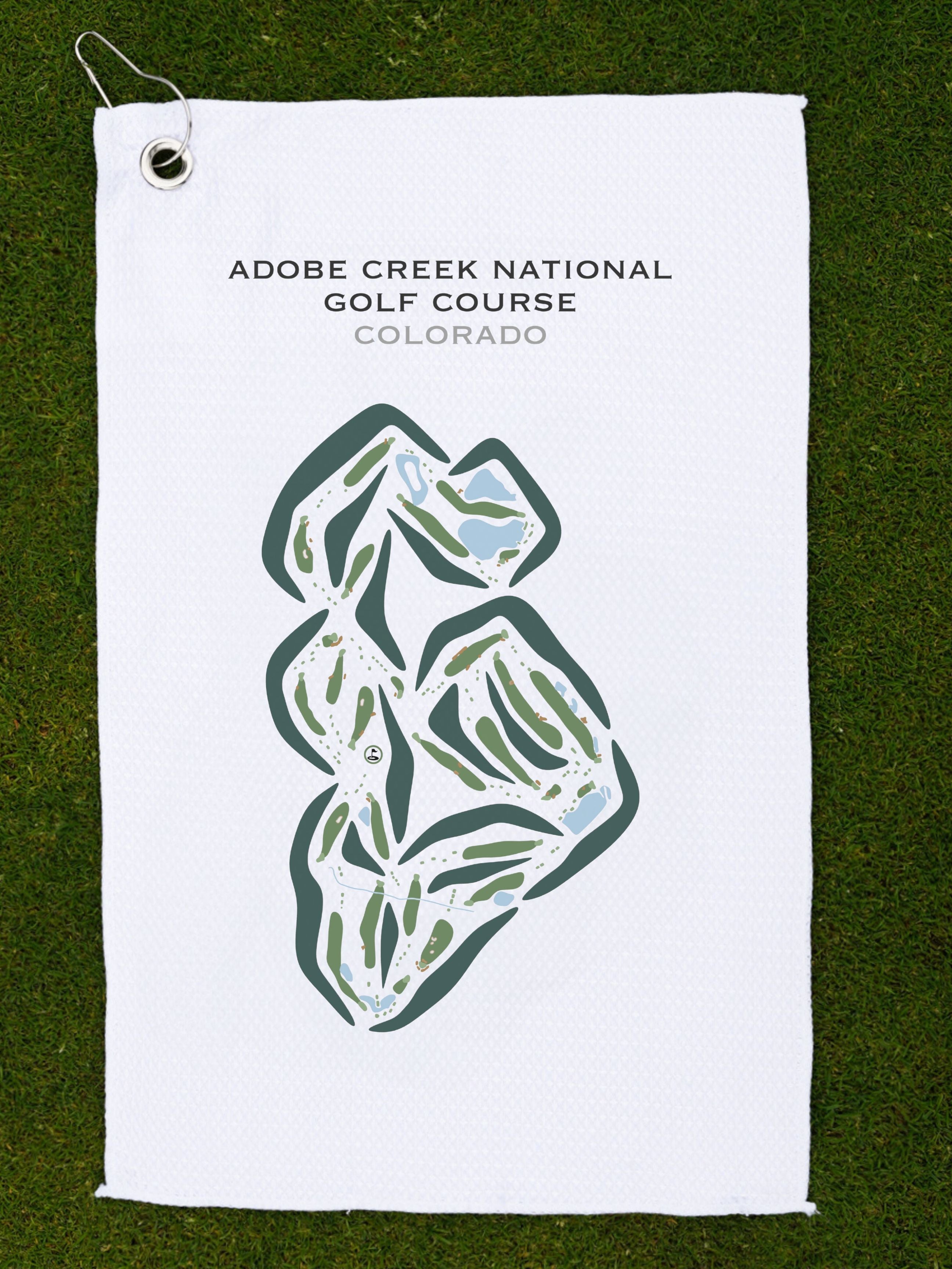 Adobe Creek National Golf Course, Colorado - Printed Golf Courses