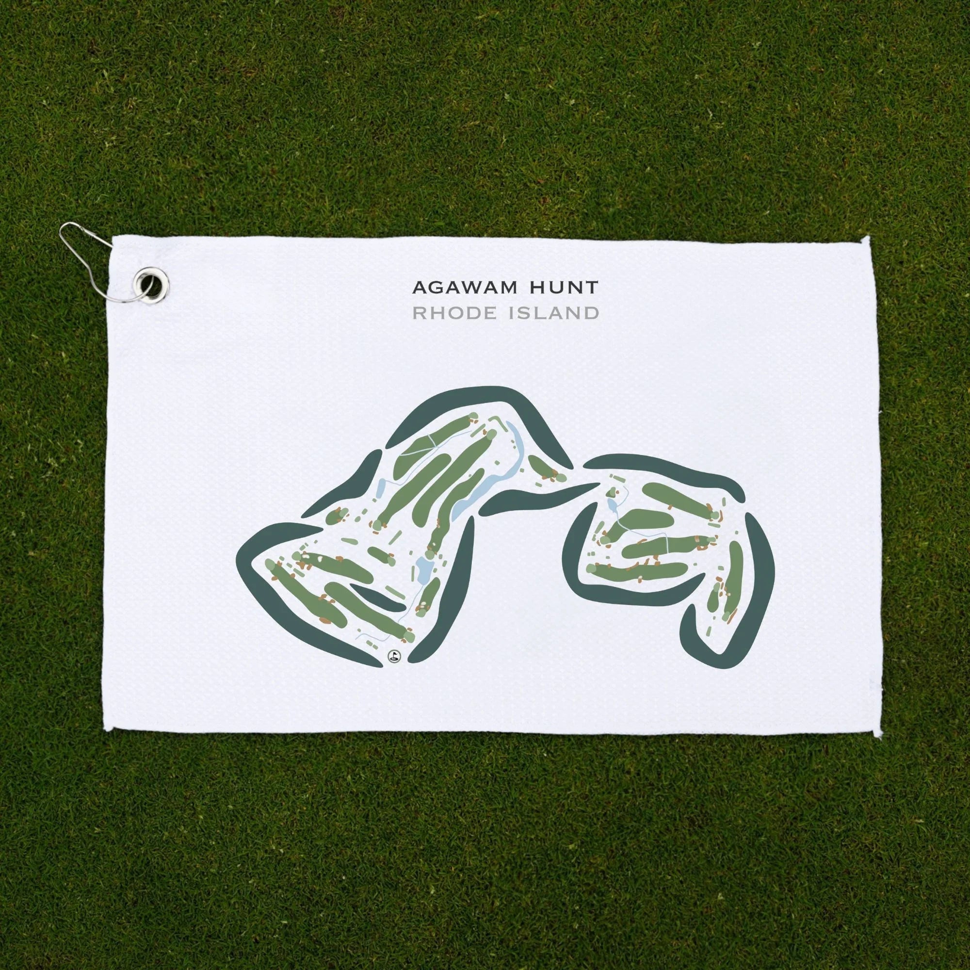 Agawam Hunt, Rhode Island - Printed Golf Courses