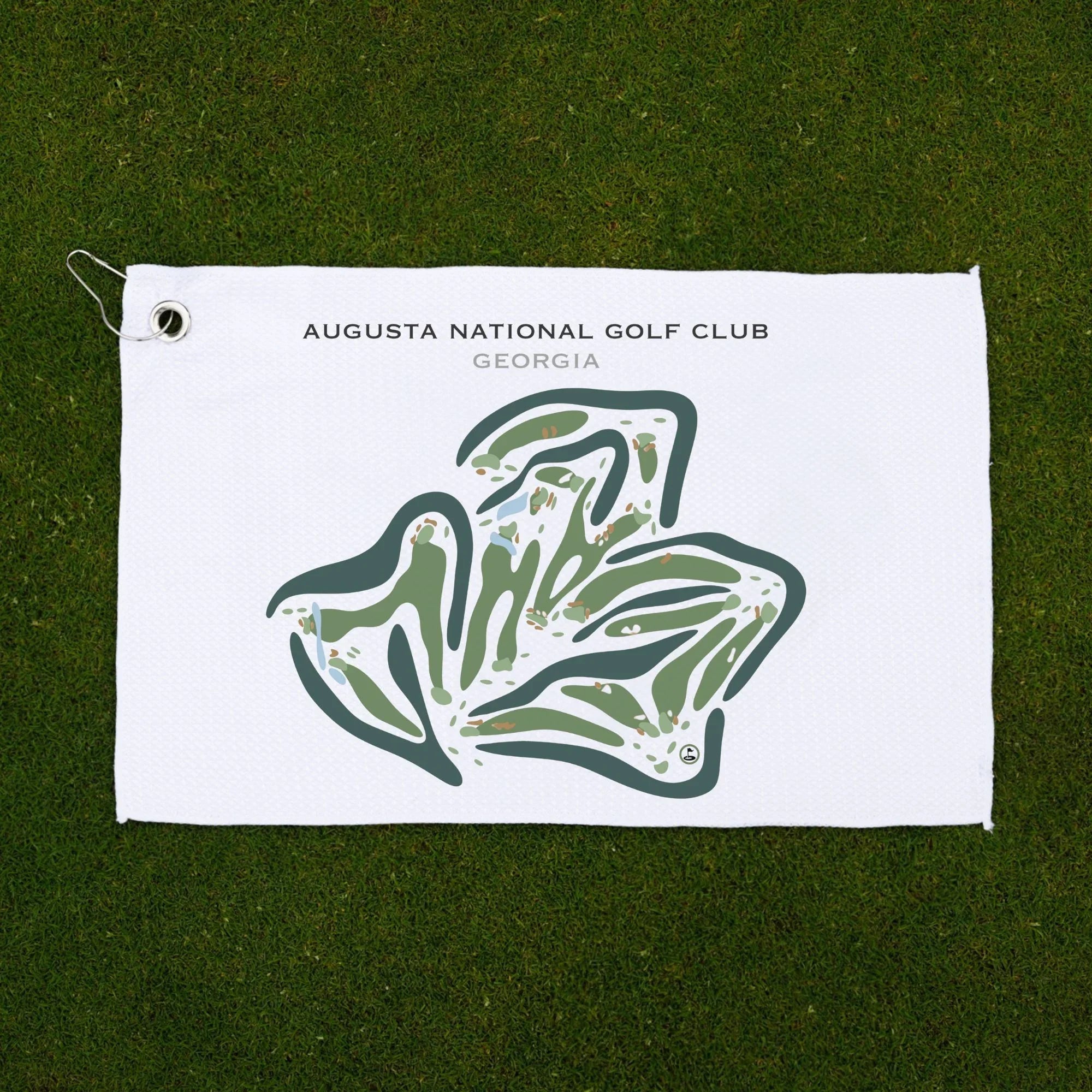 Augusta National Golf Club, Augusta Georgia - Printed Golf Course