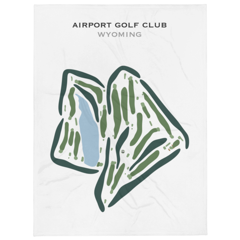 Airport Golf Club, Wyoming - Printed Golf Courses