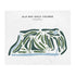 Ala Wai Golf Course, Hawaii - Printed Golf Course
