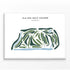 Ala Wai Golf Course, Hawaii - Printed Golf Course