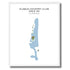 Alaqua Country Club - Hole #4, Florida - Printed Golf Courses
