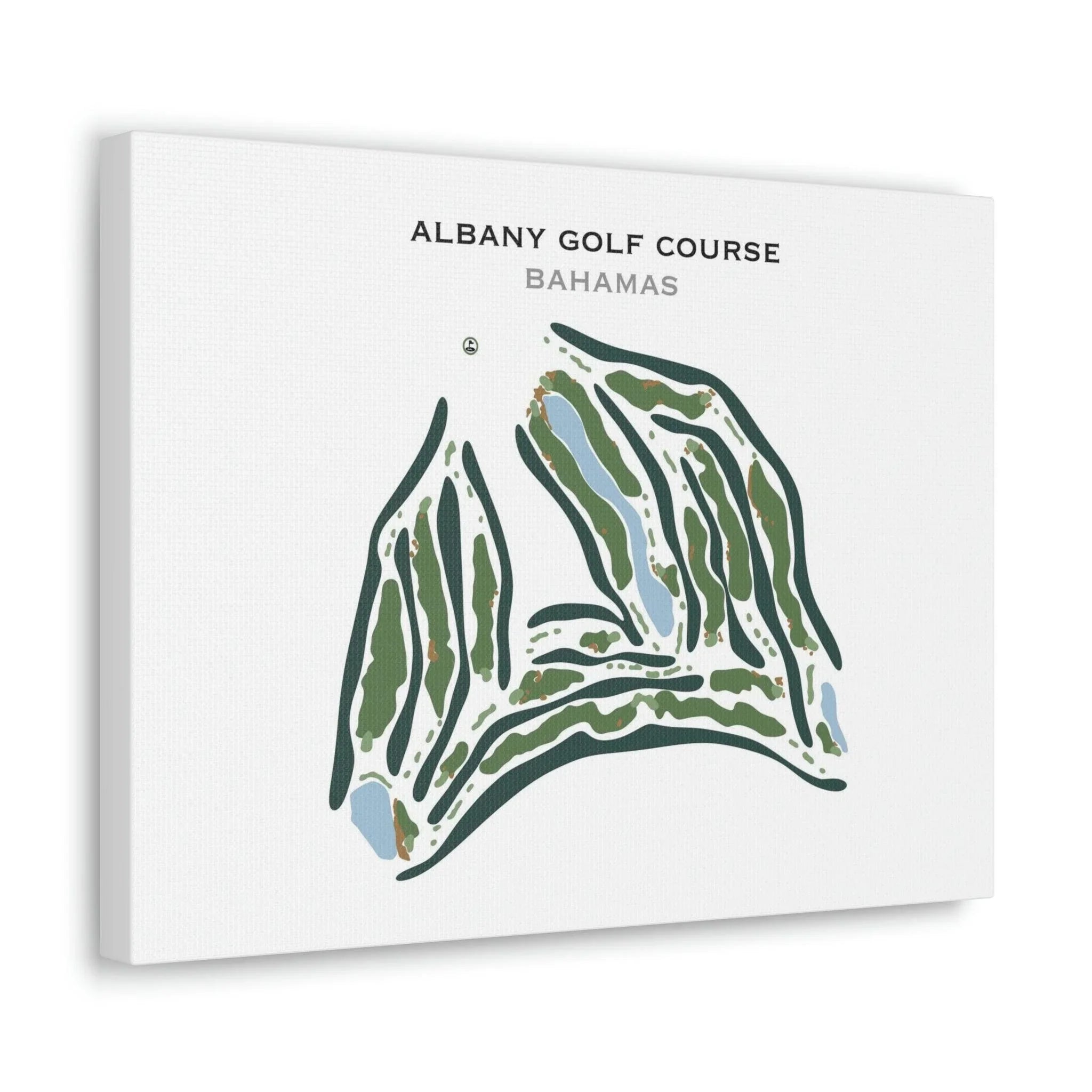 Albany Golf Course, Bahamas - Printed Golf Course