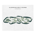 Algonkian Golf Course, Virginia - Printed Golf Courses