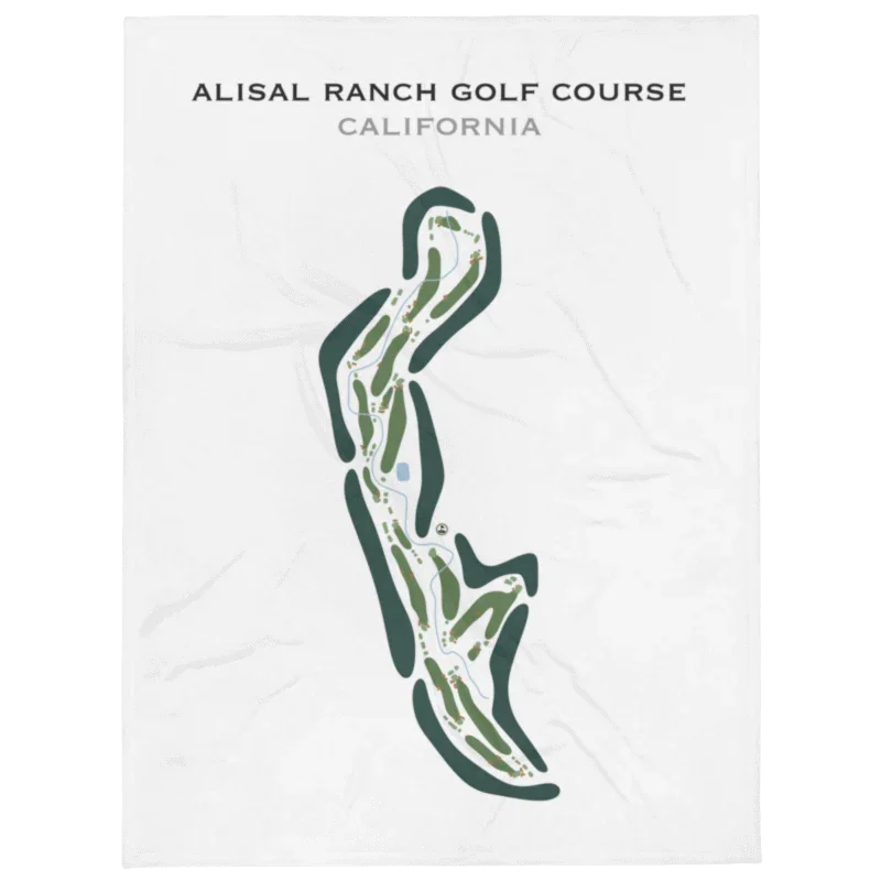 Alisal Ranch Golf Course, California - Printed Golf Courses