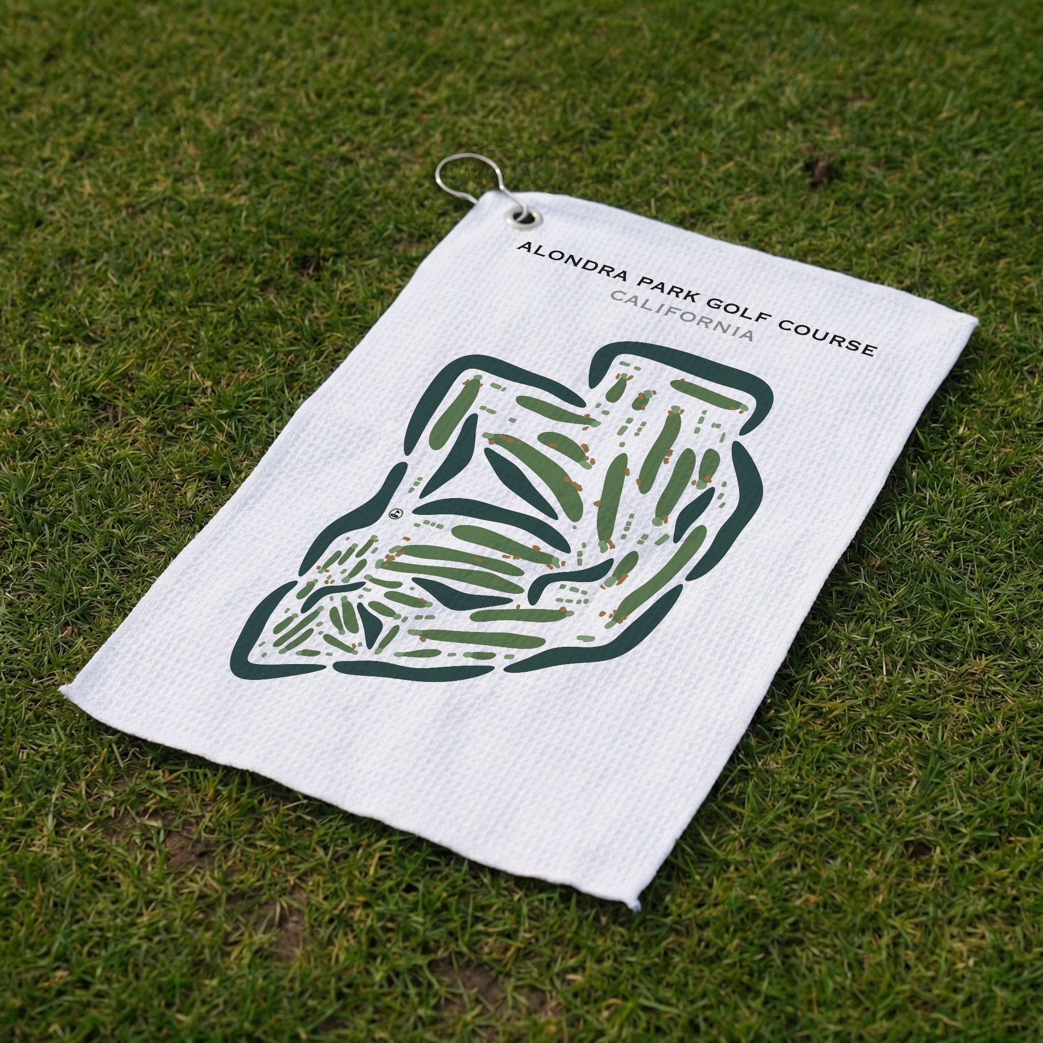 Alondra Park Golf Course, California - Printed Golf Courses