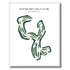 Alpine Bay Golf Club, Alabama - Printed Golf Course