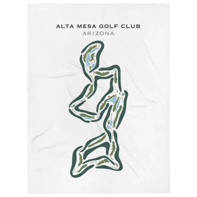 Alta Mesa, Mesa Arizona - Printed Golf Courses