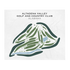 Altadena Valley Golf & Country Club, Alabama - Printed Golf Course