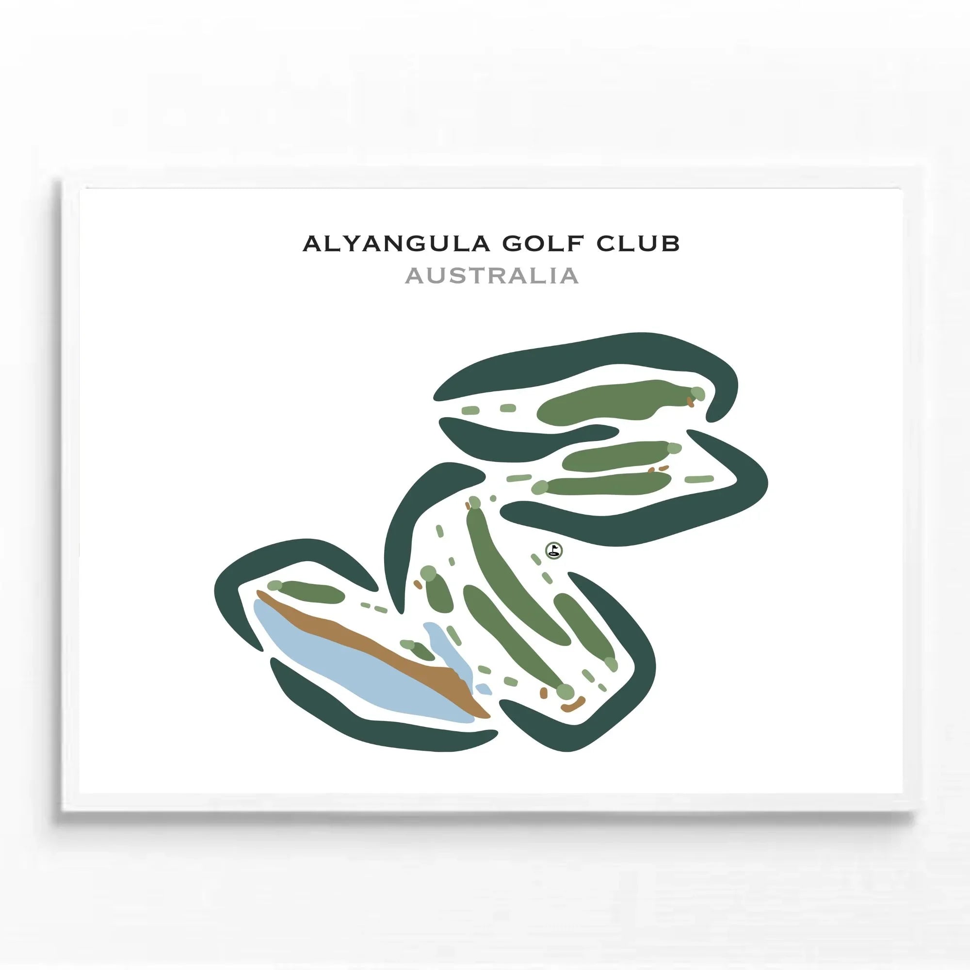 Alyangula Golf Club, Northern Territory, Australia - Printed Golf Courses